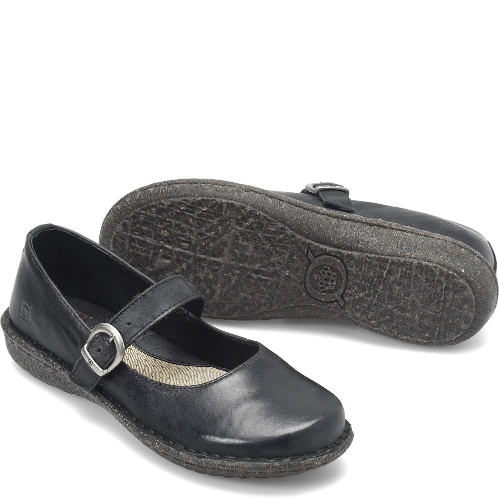 Born Mary Jane Basic Slip-Ons Black Product ID-D75Gtohm  Born Mary Jane Basic Slip-Ons Black Product ID-D75Gtohm