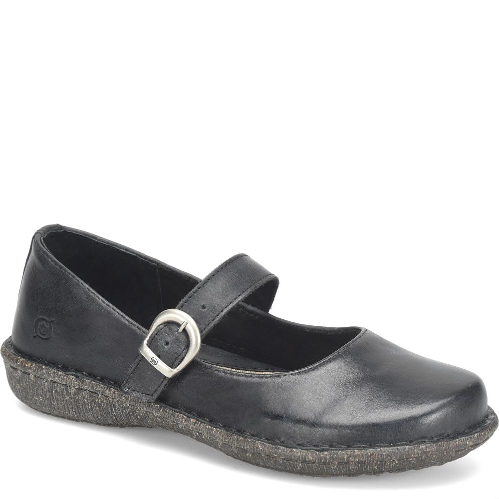 Born Mary Jane Basic Slip-Ons Black Product ID-D75Gtohm