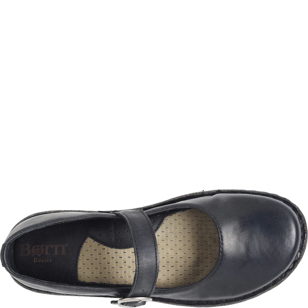 Born Mary Jane Basic Slip-Ons Black Product ID-D75Gtohm