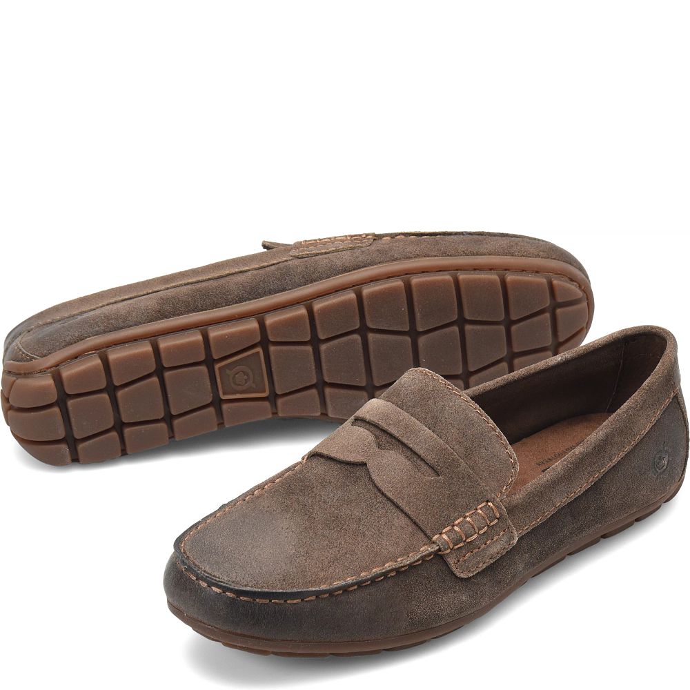 Born Andes Slip-Ons Taupe Mud Distressed Product ID-DUirSQOT