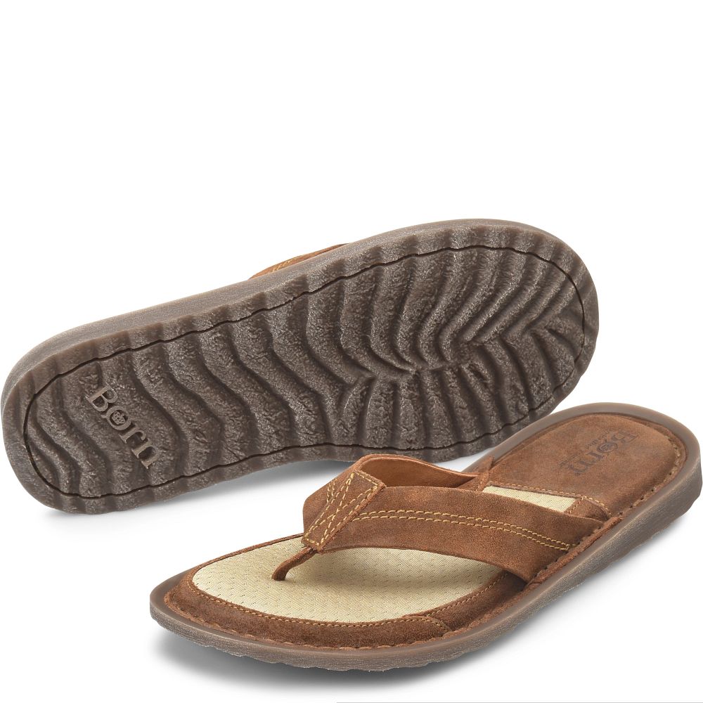 Born Bermuda Sandals Glazed Ginger Distressed Product ID-DiODpa3G