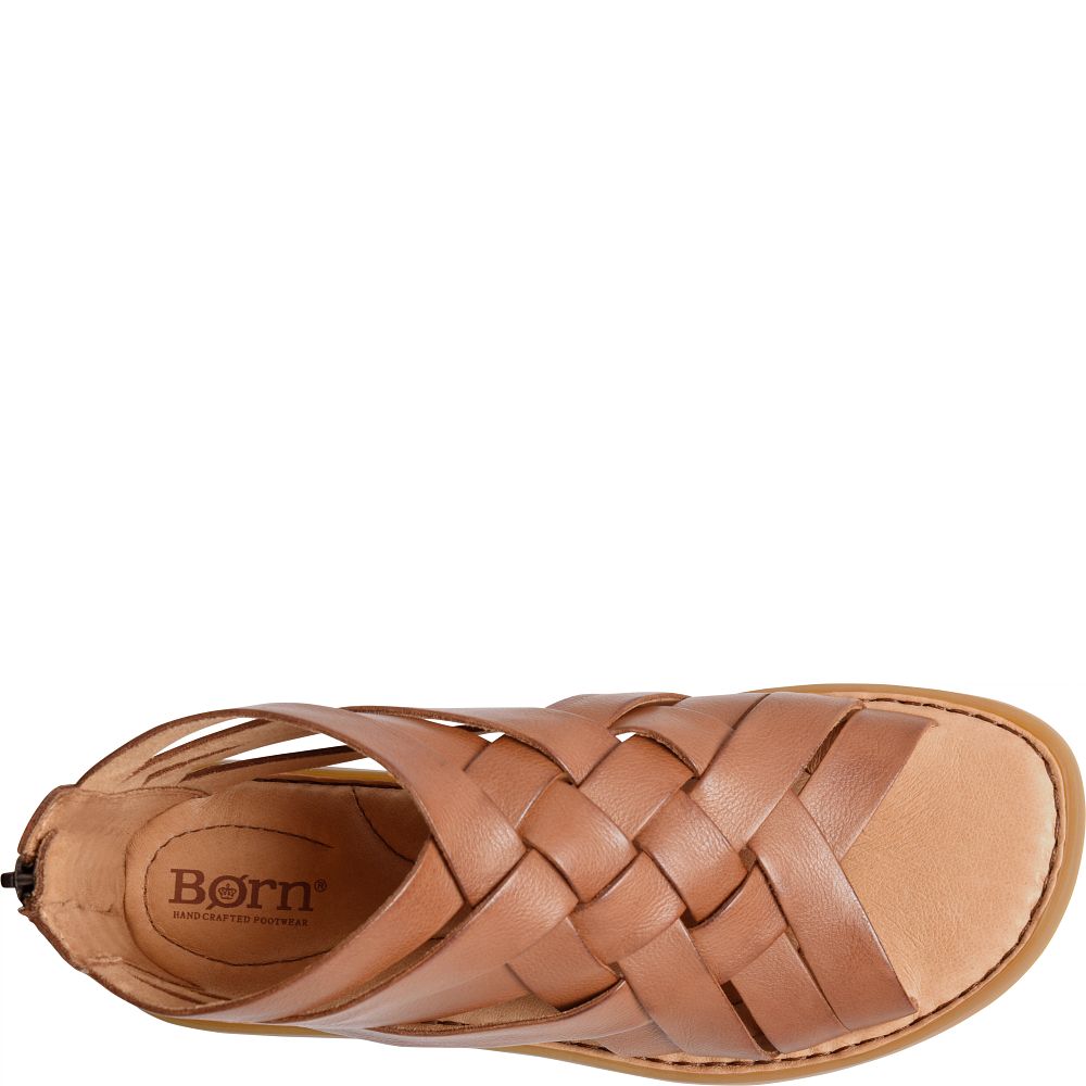 Born Iwa Woven Sandals Cuoio Brown Product ID-Ekp6tqRI