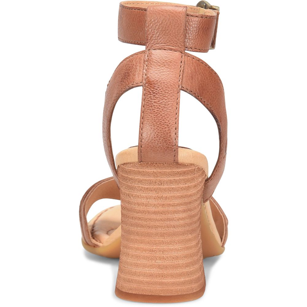 Born Tahlia Sandals Brown Luggage Product ID-FNTFK5bw