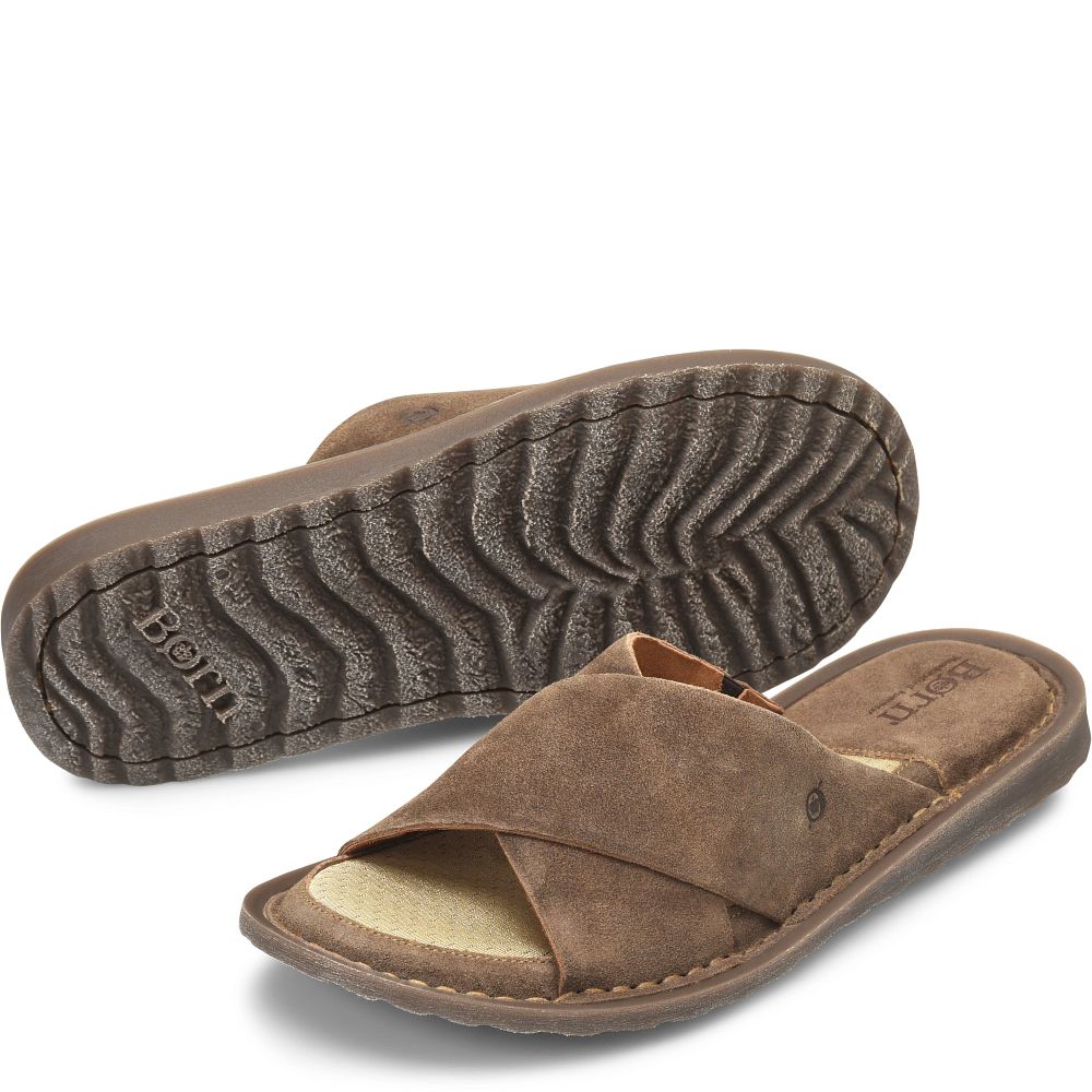 Born Getaway Sandals Taupe Avola Distressed Product ID-GFRCvOhz
