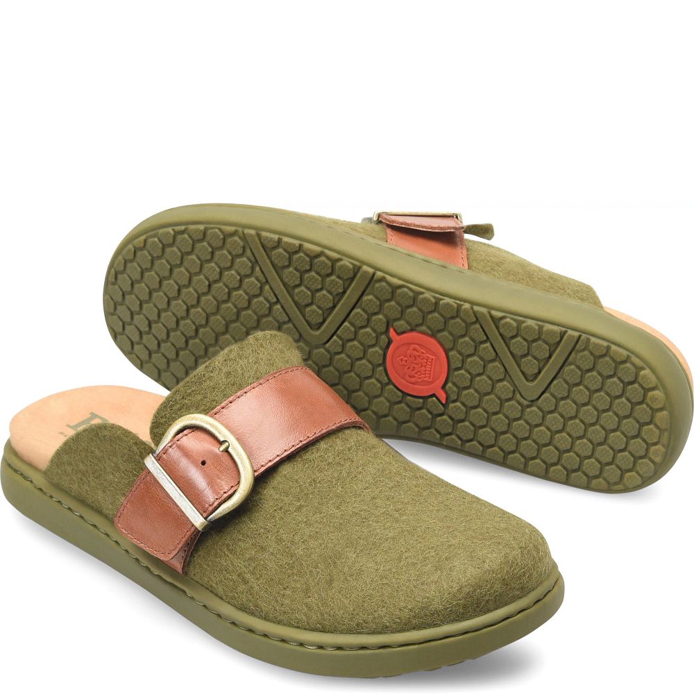 Born Lia Clogs Dark Military Felt Combo Product ID-H7ikHdsQ  Born Lia Clogs Dark Military Felt Combo Product ID-H7ikHdsQ