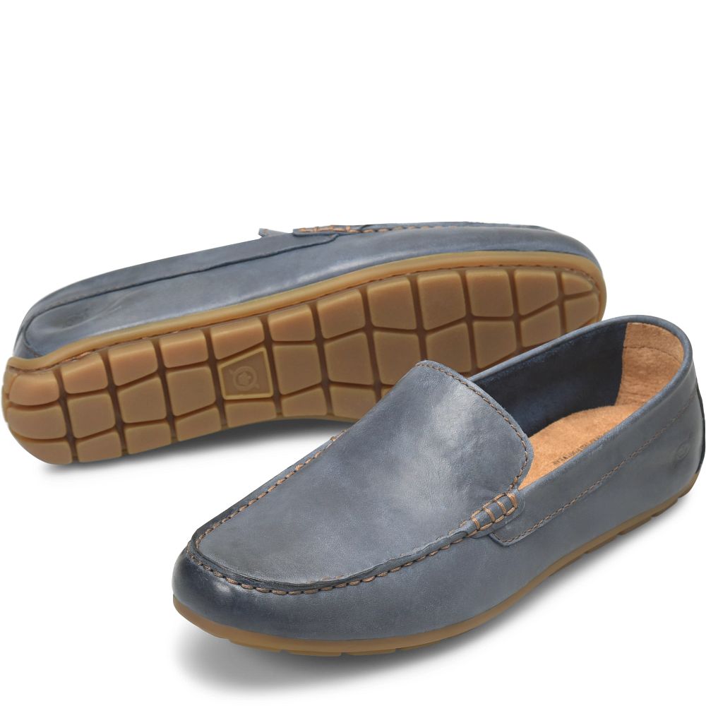 Born Allan Slip-Ons Navy Atlantik Product ID-HMTntsmP