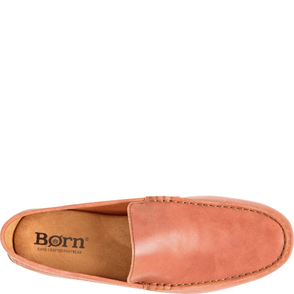 Born Allan Slip-Ons Orange Papaya Product ID-HN77G5Gr