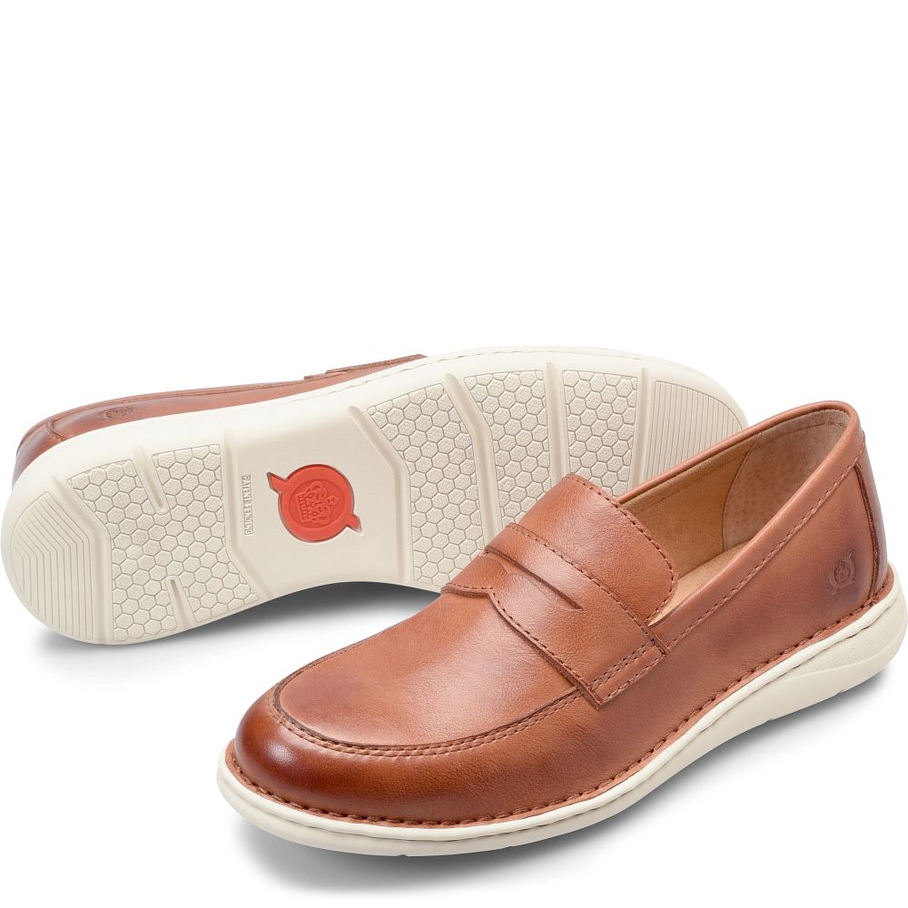 Born Taylor Slip-Ons Cognac Product ID-ILj7i8YE  Born Taylor Slip-Ons Cognac Product ID-ILj7i8YE