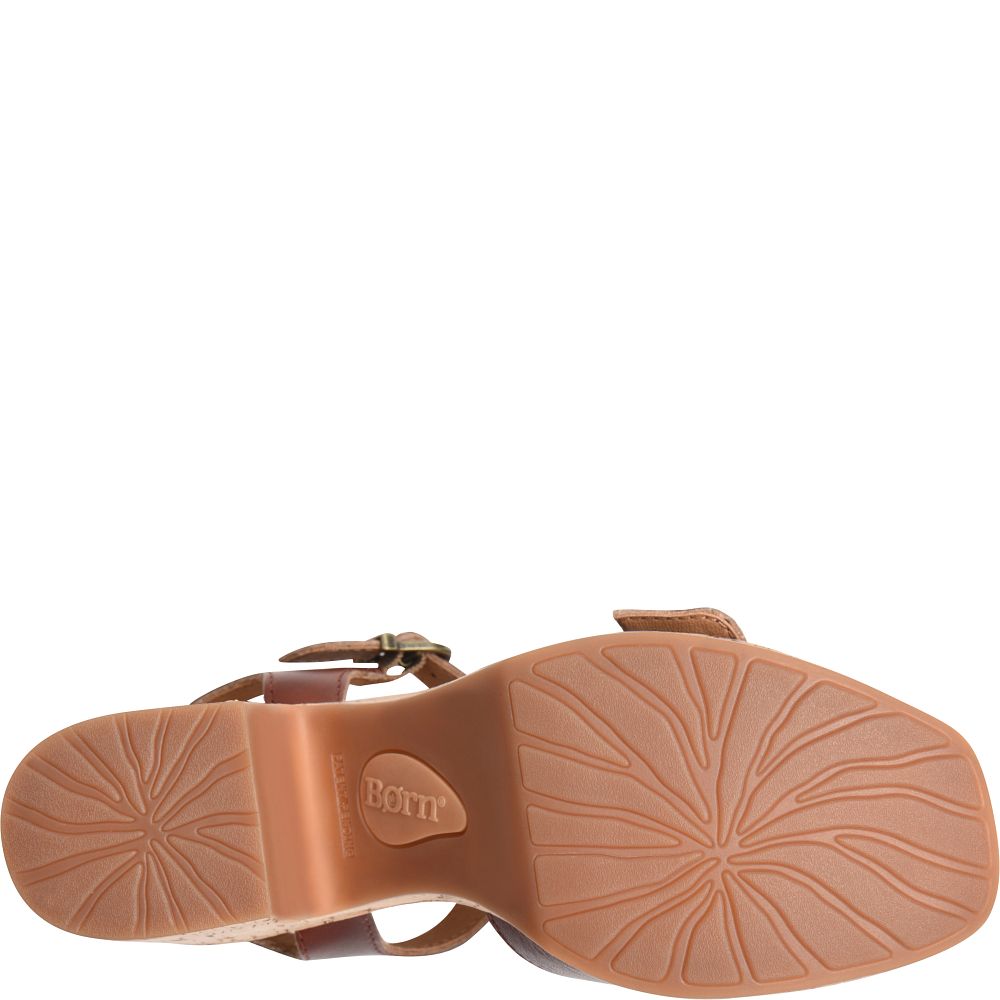 Born Browyn Sandals Dark Tan Bourbon Product ID-IfXJRoDP