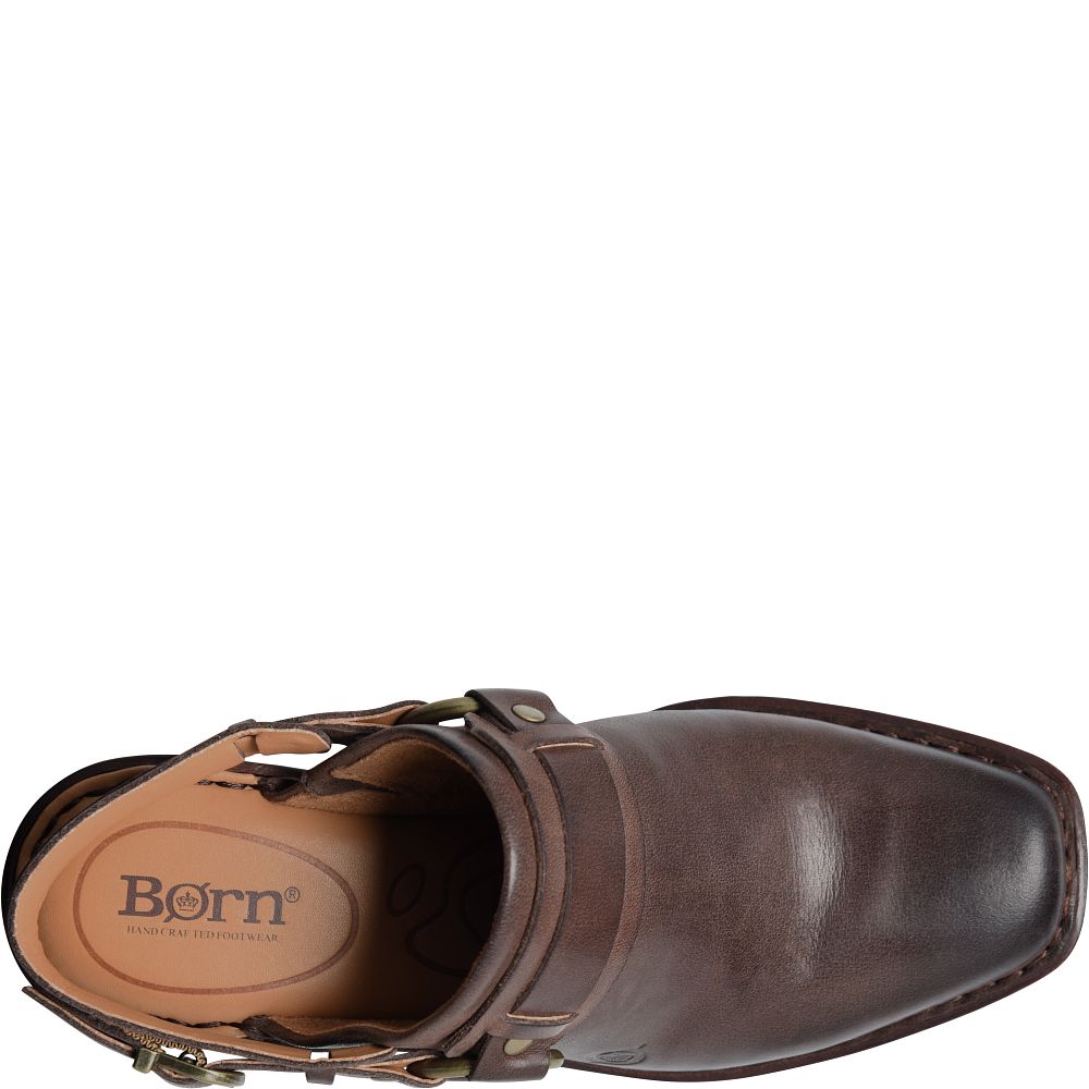 Born Hudson Clogs Chocolate Brown Product ID-Ii6sjO1j