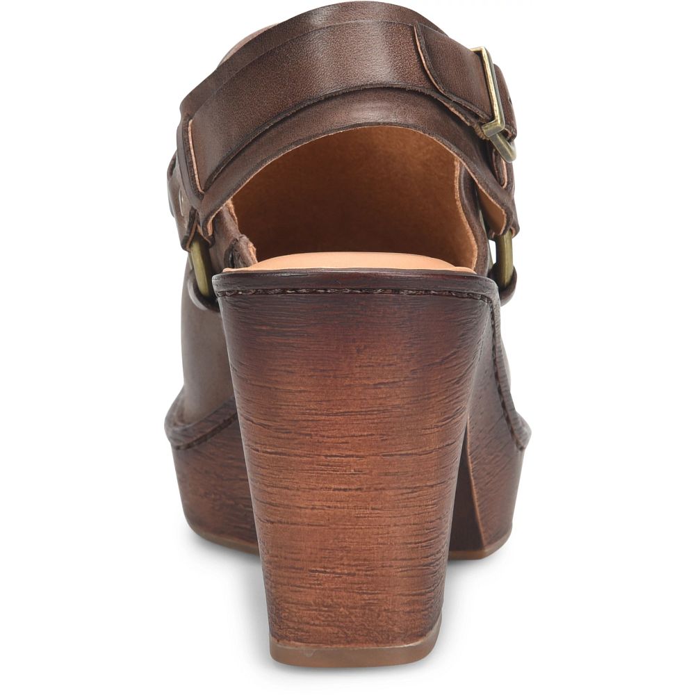 Born Hudson Clogs Chocolate Brown Product ID-Ii6sjO1j