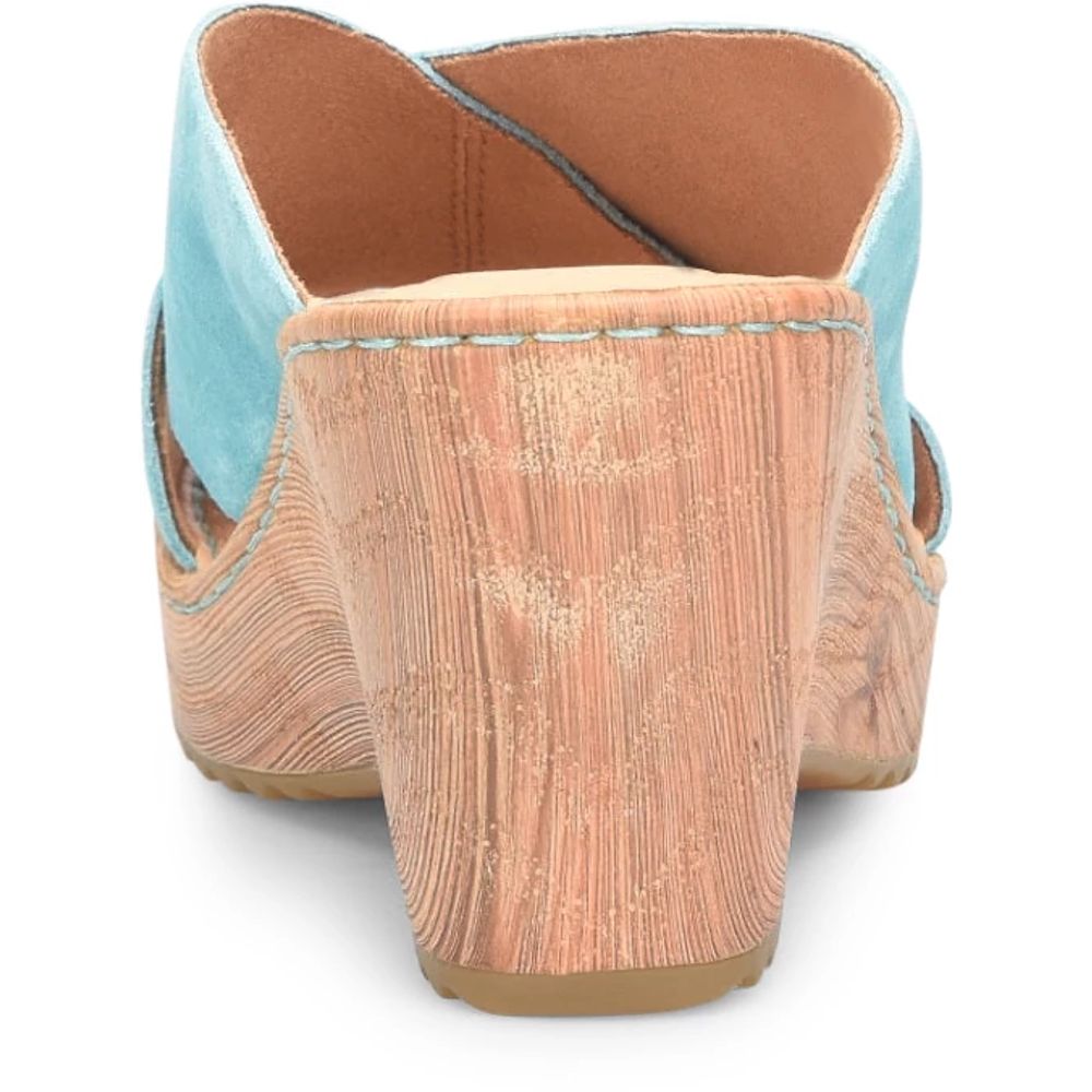 Born Nora Sandals Turquoise Turchese Suede Product ID-IqO0Ywe8