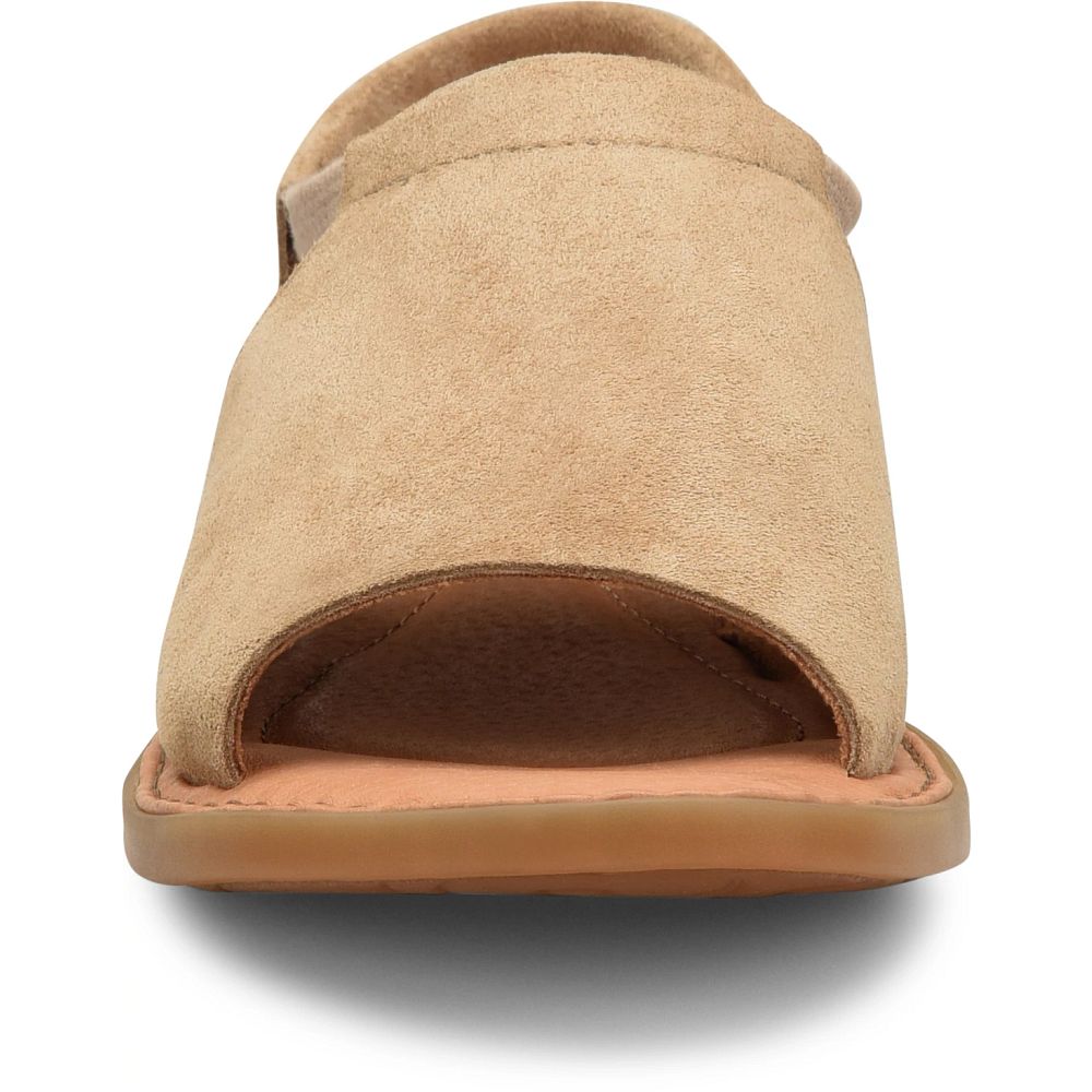 Born Cove Modern Sandals Taupe Suede Product ID-JDibD1b5