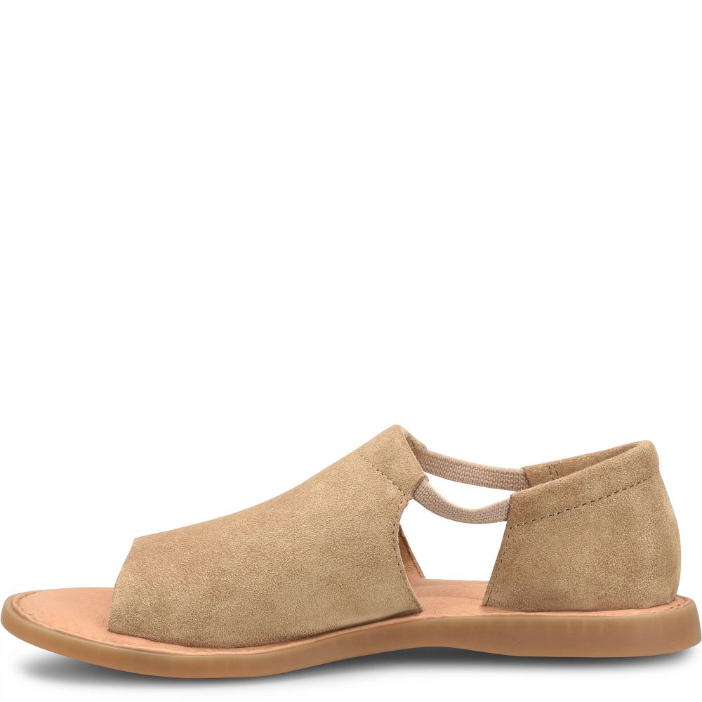 Born Cove Modern Sandals Taupe Suede Product ID-JDibD1b5