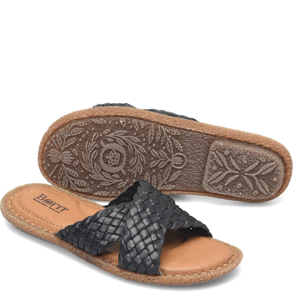 Born Rue Sandals Black Product ID-JLiBkg3U