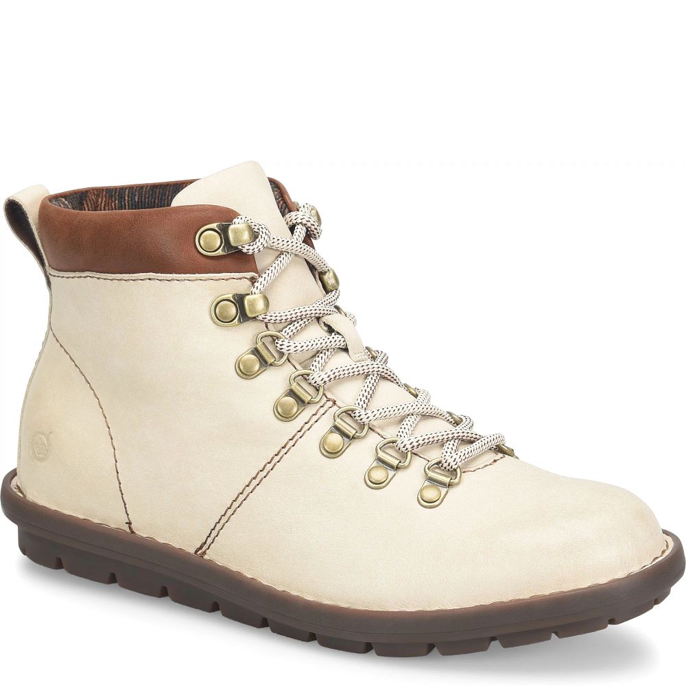 Born Blaine Boots Cream And Brown Product ID-JMZxhq24