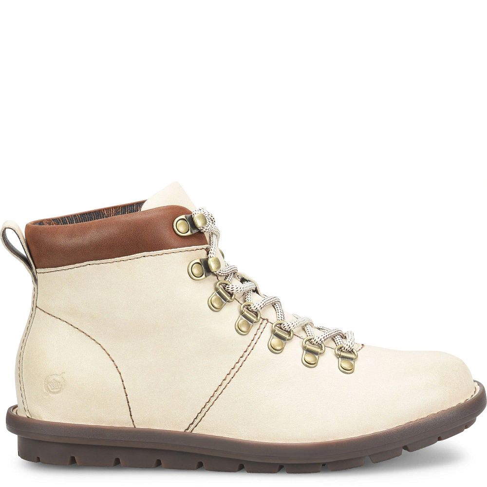 Born Blaine Boots Cream And Brown Product ID-JMZxhq24