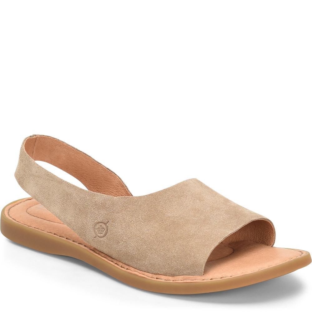 Born Inlet Sandals Taupe Suede Product ID-JyitxiWV