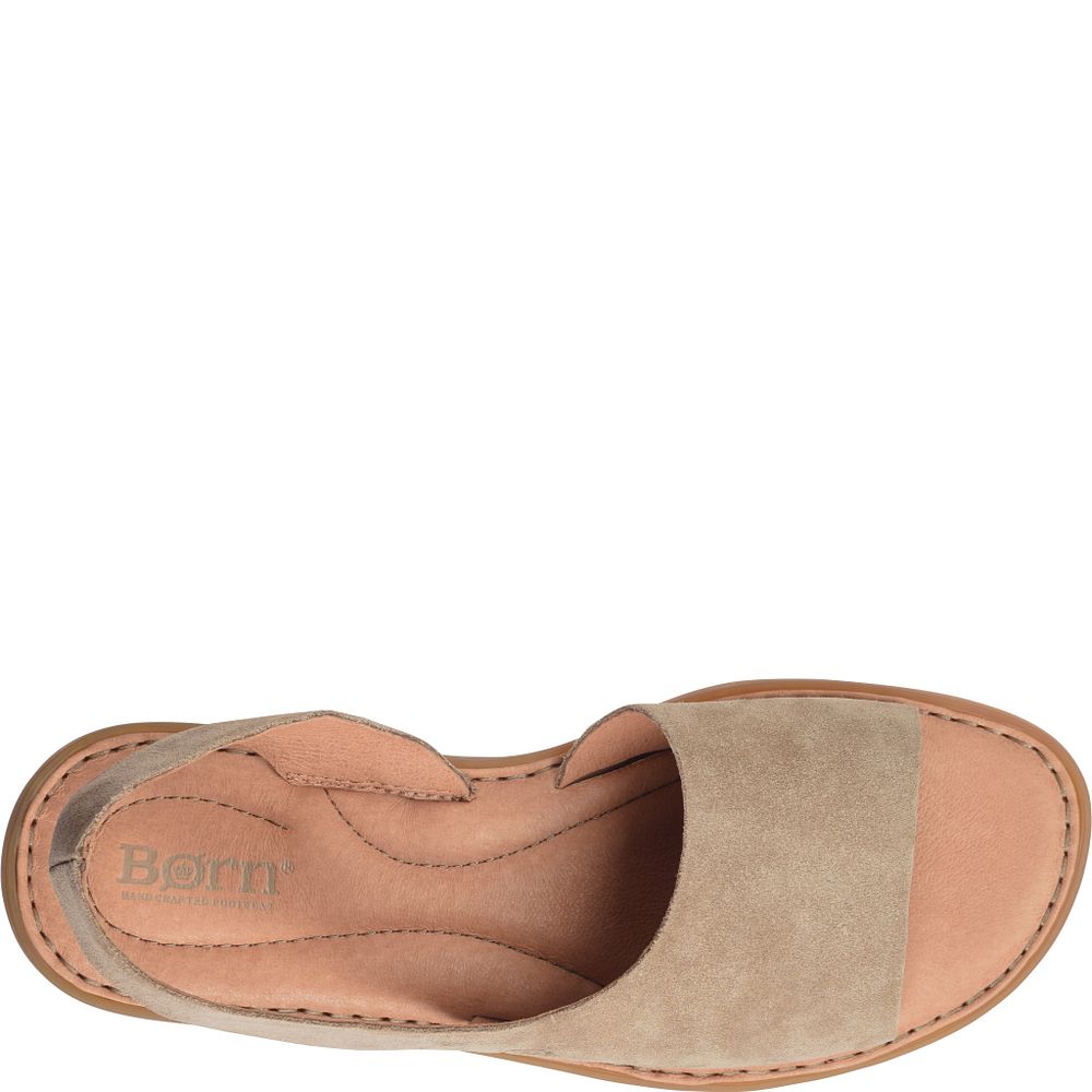 Born Inlet Sandals Taupe Suede Product ID-JyitxiWV
