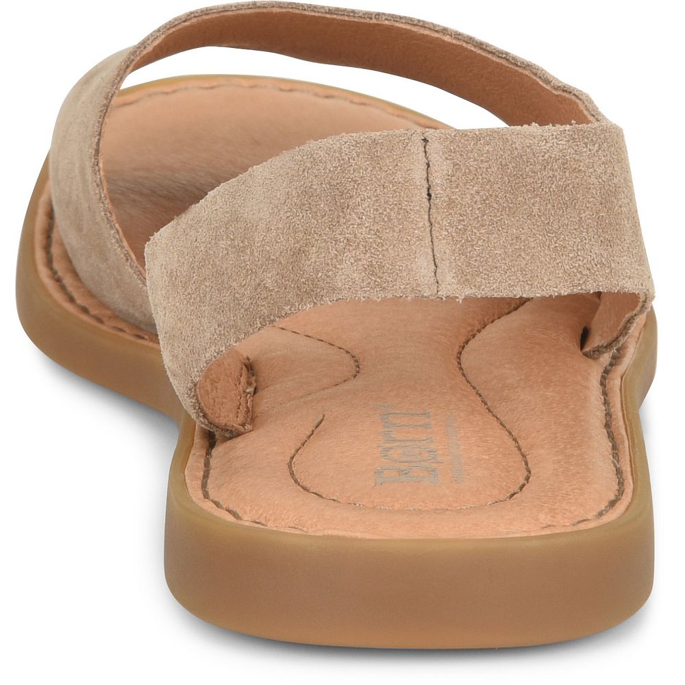 Born Inlet Sandals Taupe Suede Product ID-JyitxiWV