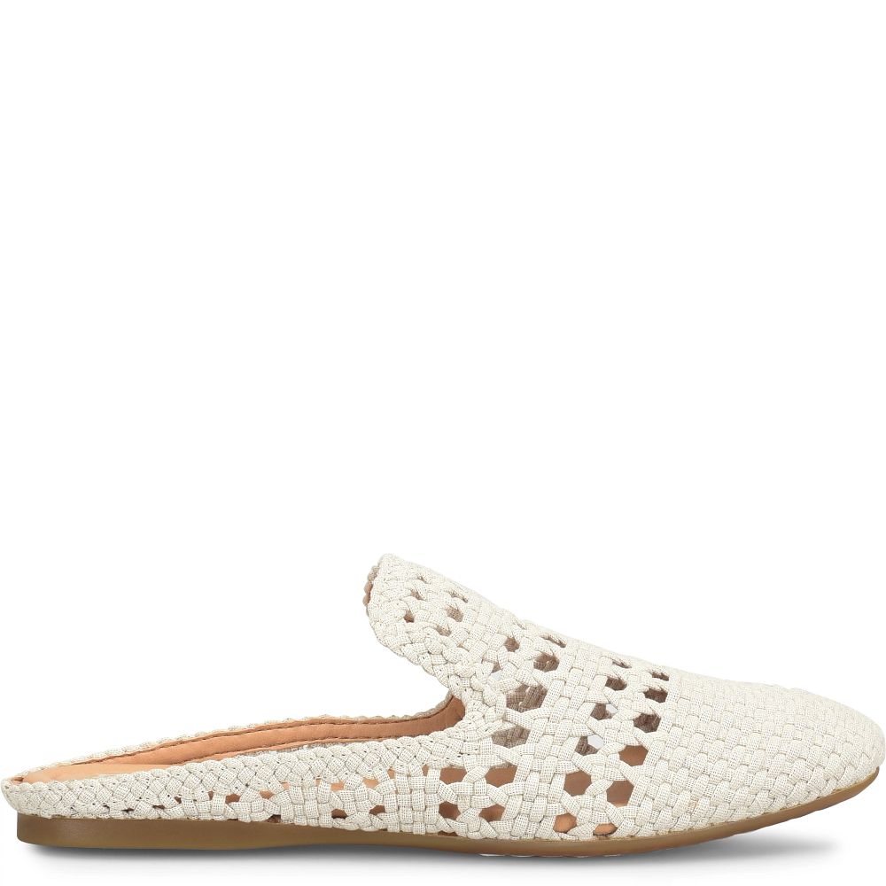 Born Cameo II Clogs Cream Knit Fabric Product ID-KTfBhnU9  Born Cameo II Clogs Cream Knit Fabric Product ID-KTfBhnU9