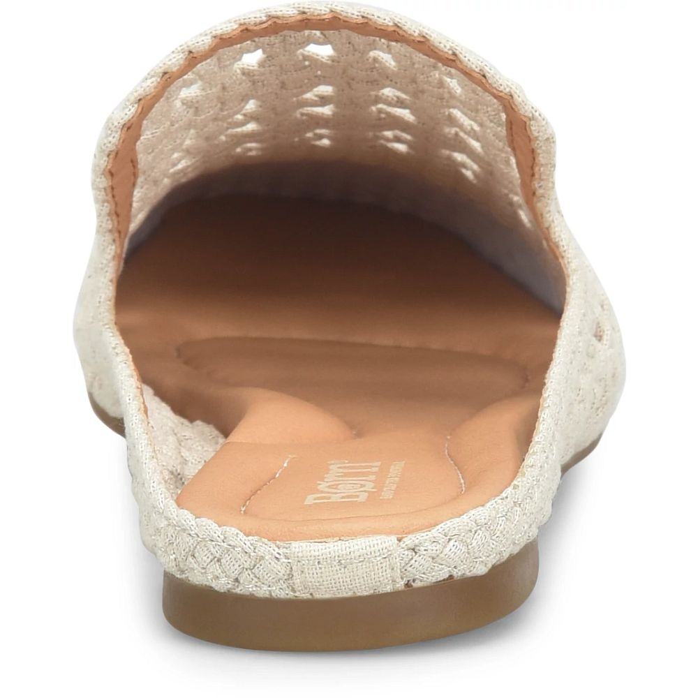 Born Cameo II Clogs Cream Knit Fabric Product ID-KTfBhnU9  Born Cameo II Clogs Cream Knit Fabric Product ID-KTfBhnU9