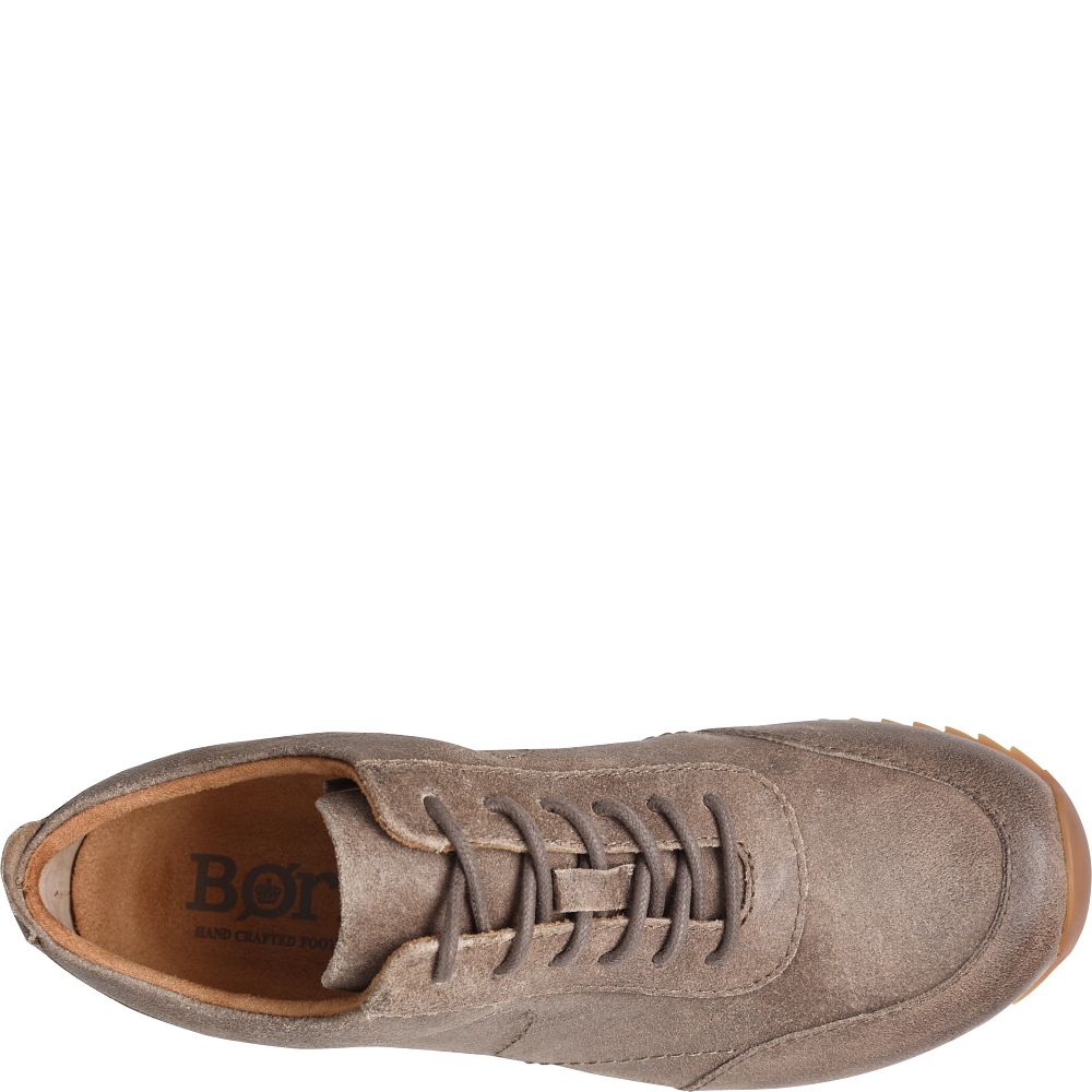 Born Lynn Slip-Ons Taupe Distressed Product ID-KeifWwu0
