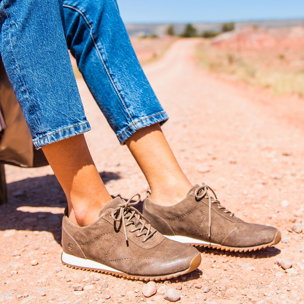 Born Lynn Slip-Ons Taupe Distressed Product ID-KeifWwu0