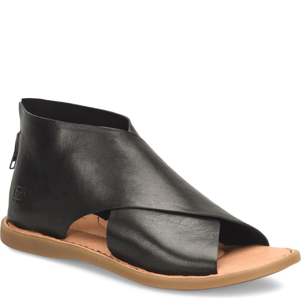 Born Iwa Sandals Black Natural Sole Product ID-LdkbM2gn