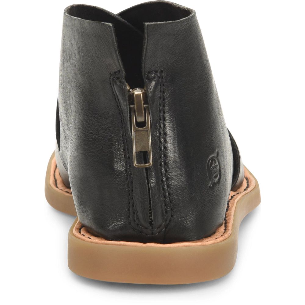 Born Iwa Sandals Black Natural Sole Product ID-LdkbM2gn