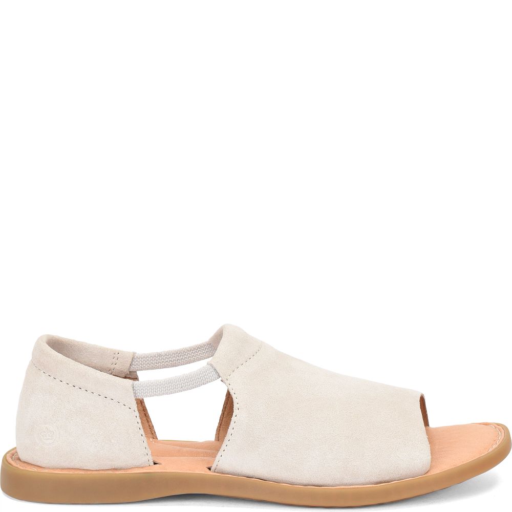 Born Cove Modern Sandals Cream Porcellana Suede Product ID-LqGdKDNt