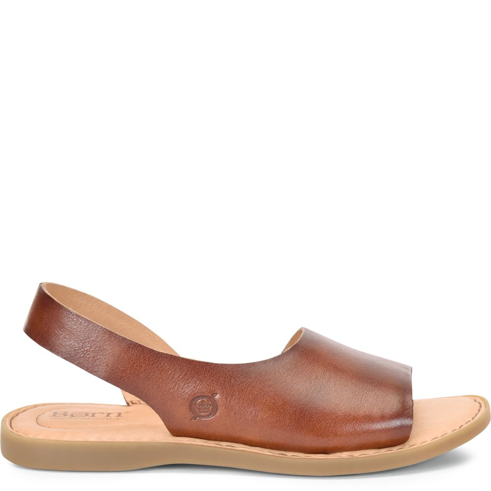 Born Inlet Sandals Dark Tan Bourbon Product ID-M0NCExln