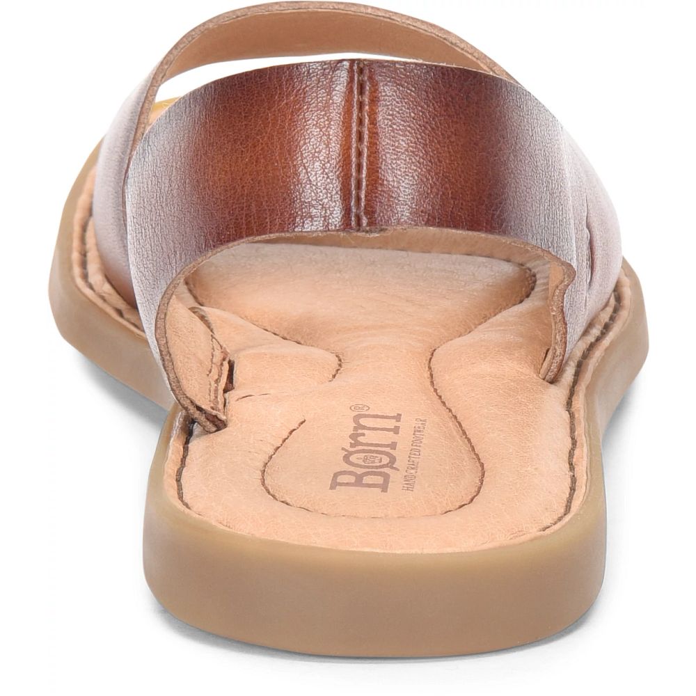 Born Inlet Sandals Dark Tan Bourbon Product ID-M0NCExln