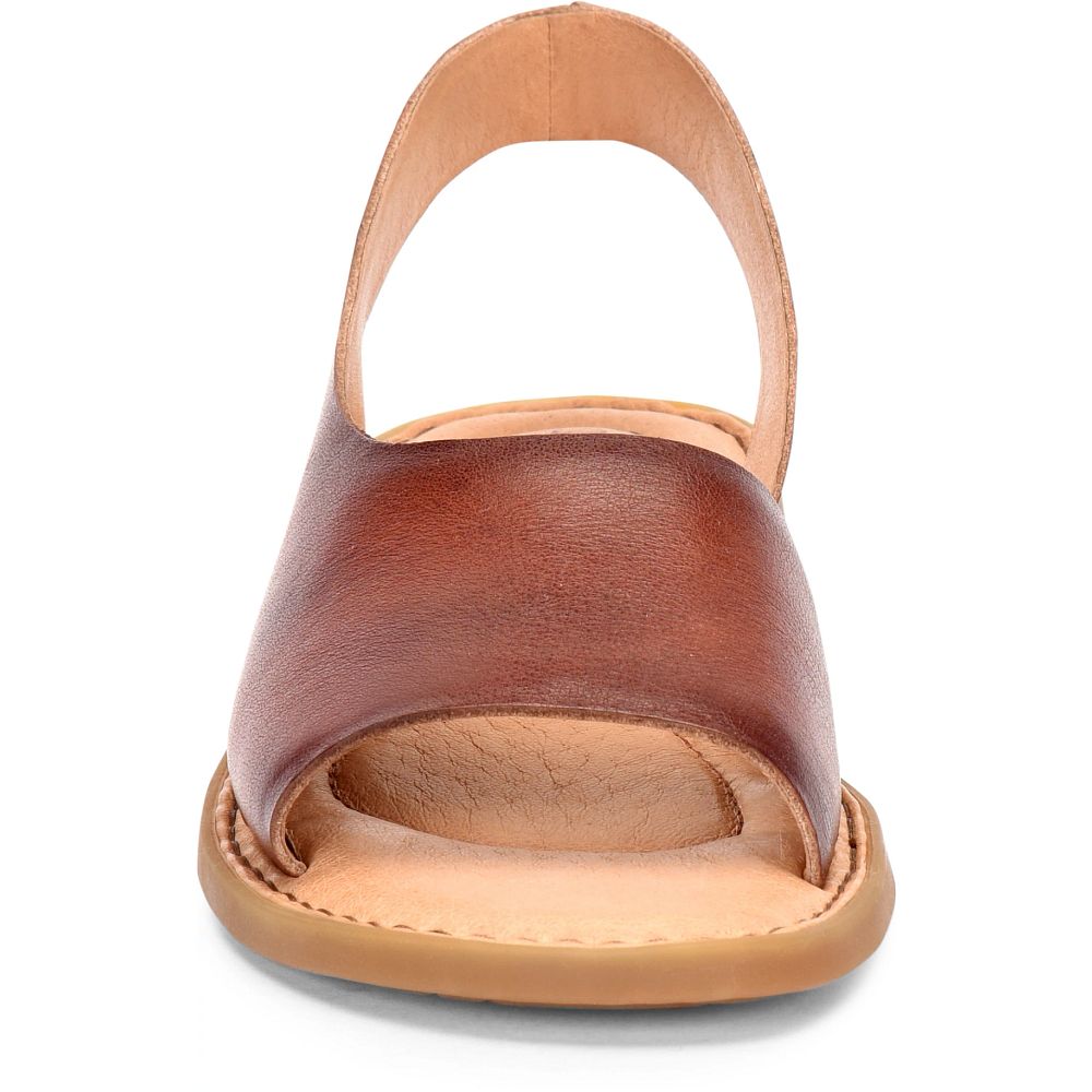 Born Inlet Sandals Dark Tan Bourbon Product ID-M0NCExln