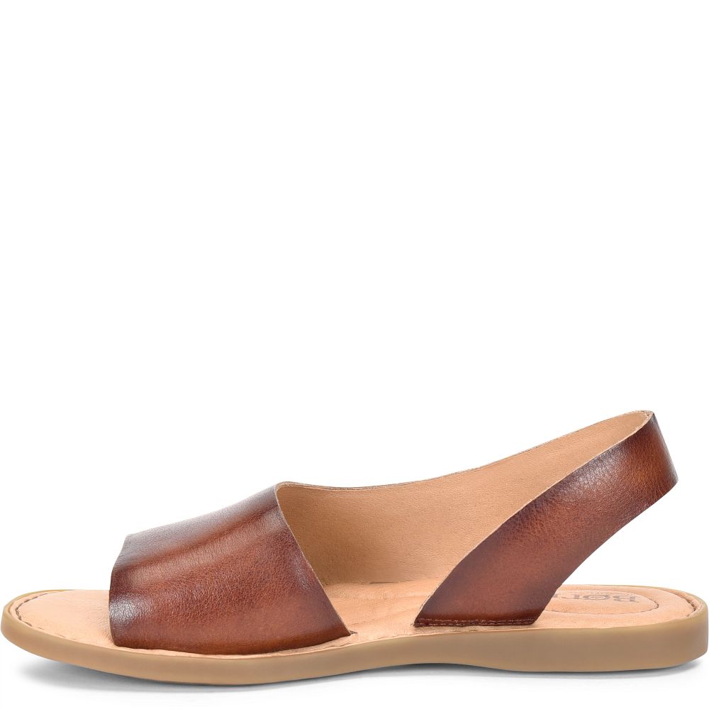 Born Inlet Sandals Dark Tan Bourbon Product ID-M0NCExln