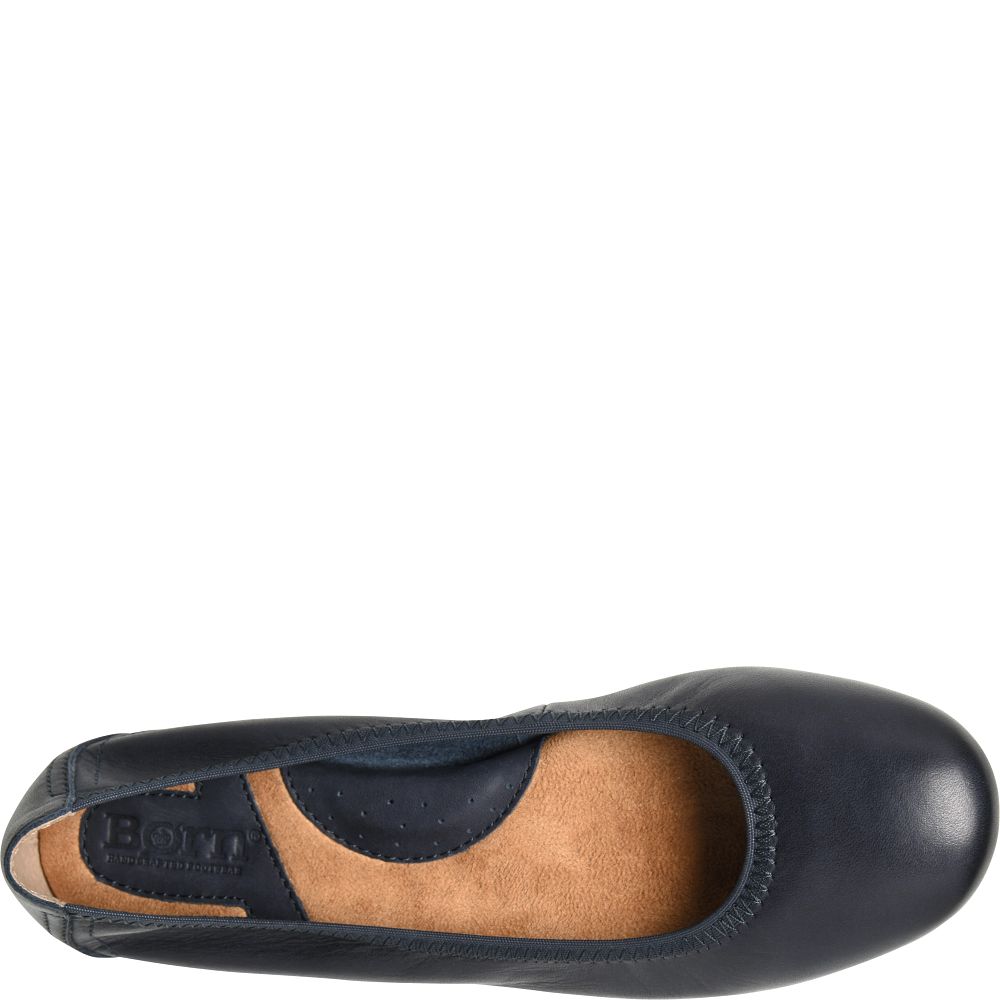 Born Julianne Flats Navy Product ID-M67q7Y1z