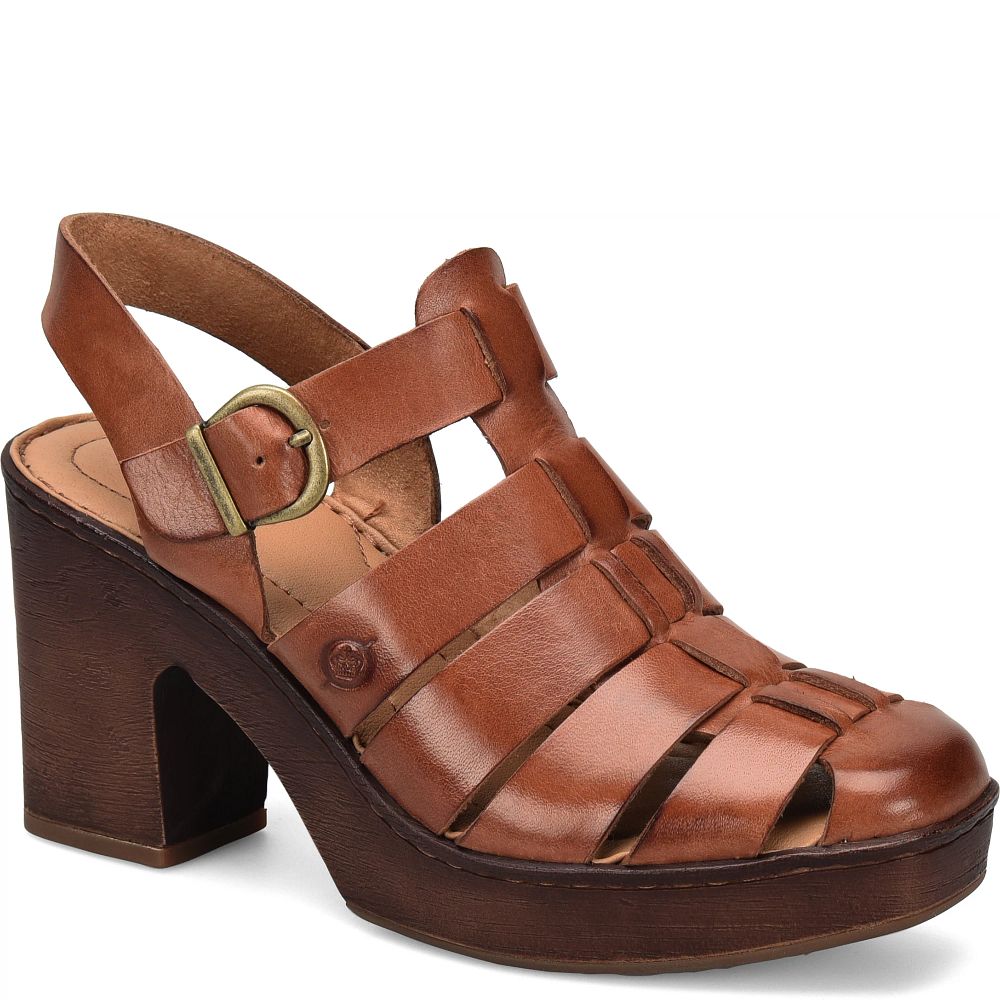 Born Hartley Clogs Brown Cognac Product ID-MYYDfFKa