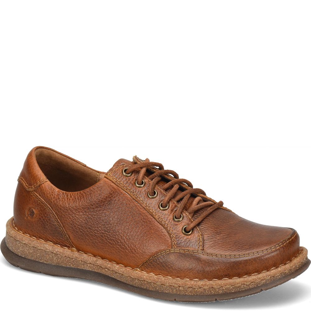 Born Bronson Slip-Ons Saddle Tan Product ID-MdvHAoCR