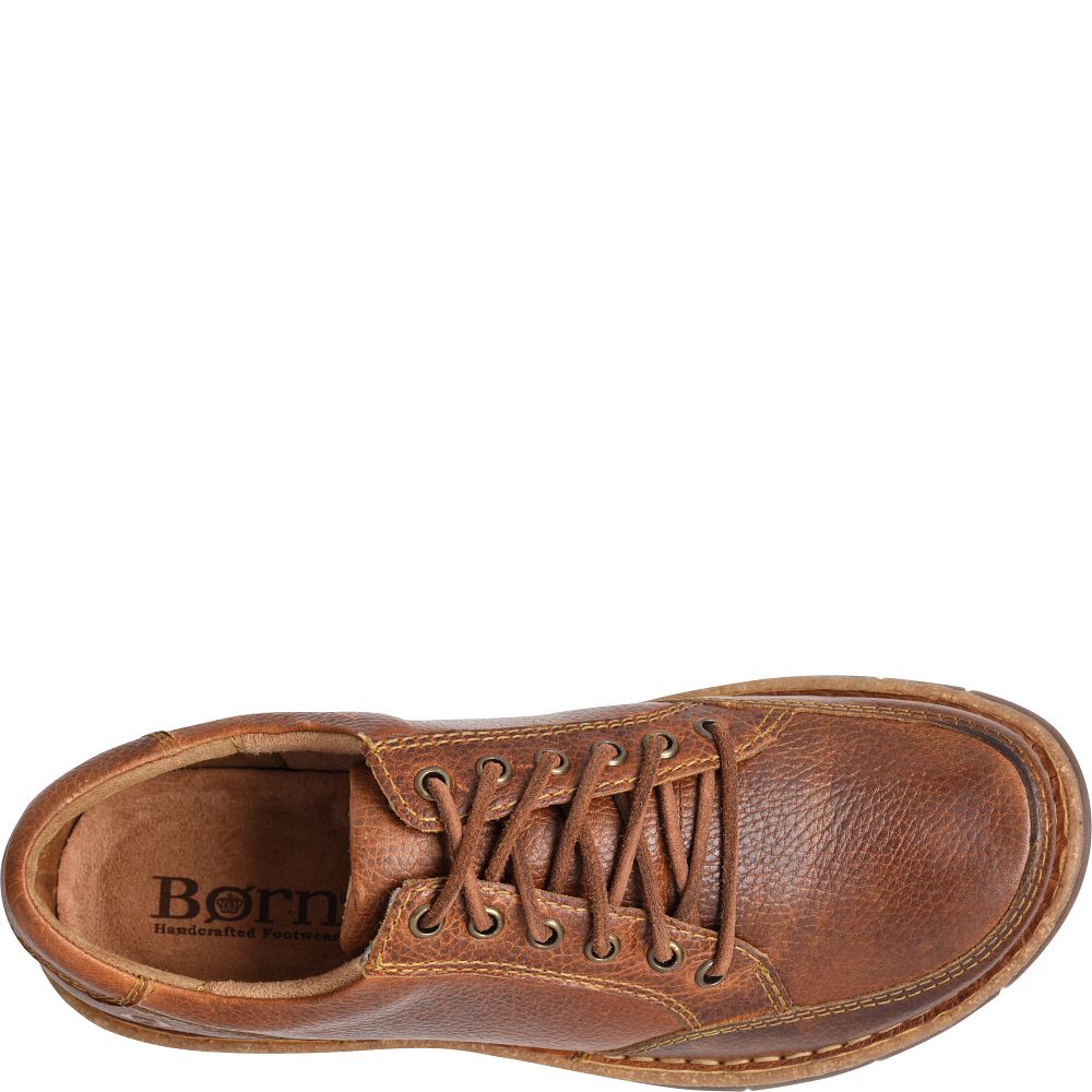 Born Bronson Slip-Ons Saddle Tan Product ID-MdvHAoCR