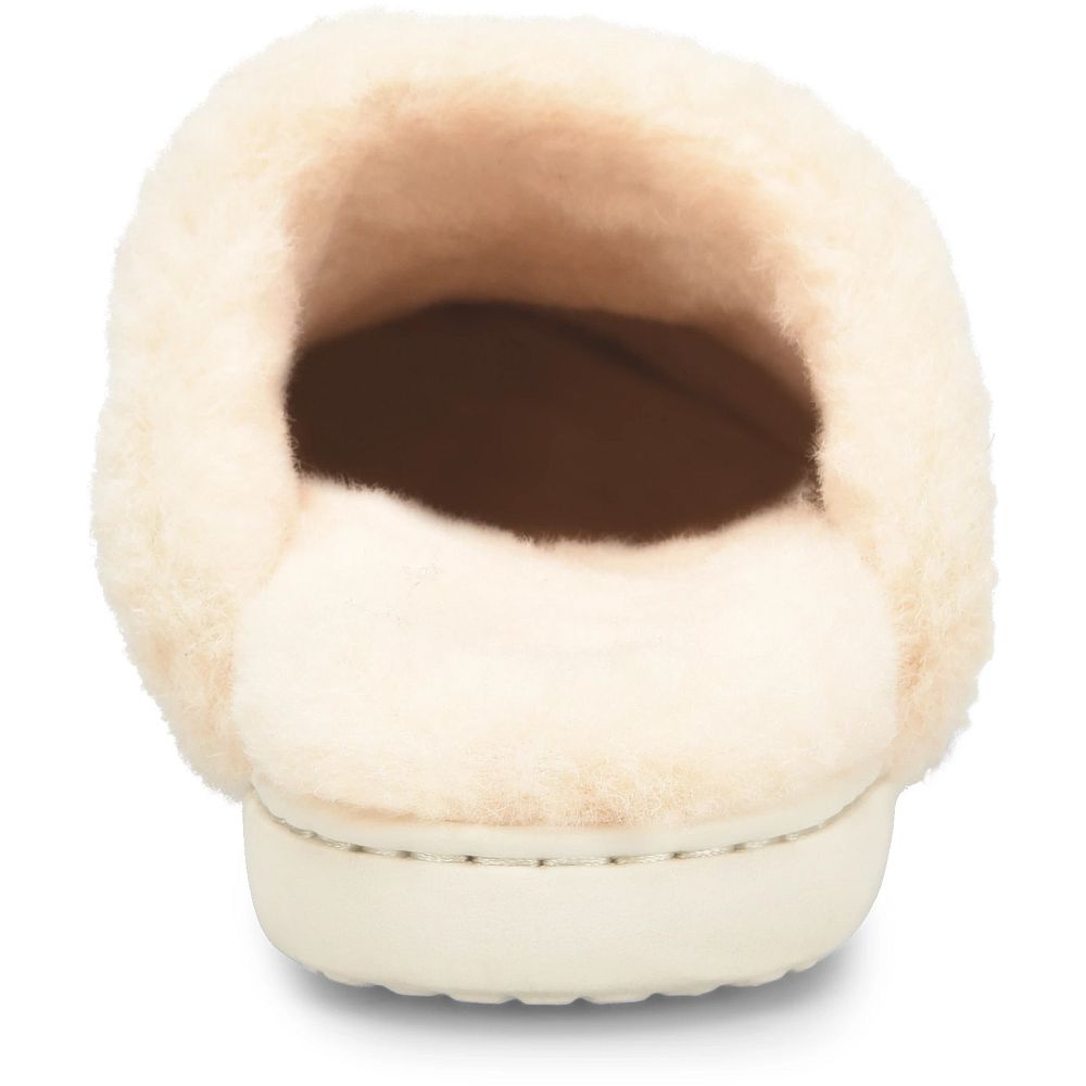 Born Zoe Slippers Cognac Wool Combo Product ID-NpmWrnRU