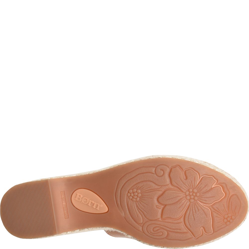 Born Lilah Sandals Natural Full Grain Product ID-POeVkQvb
