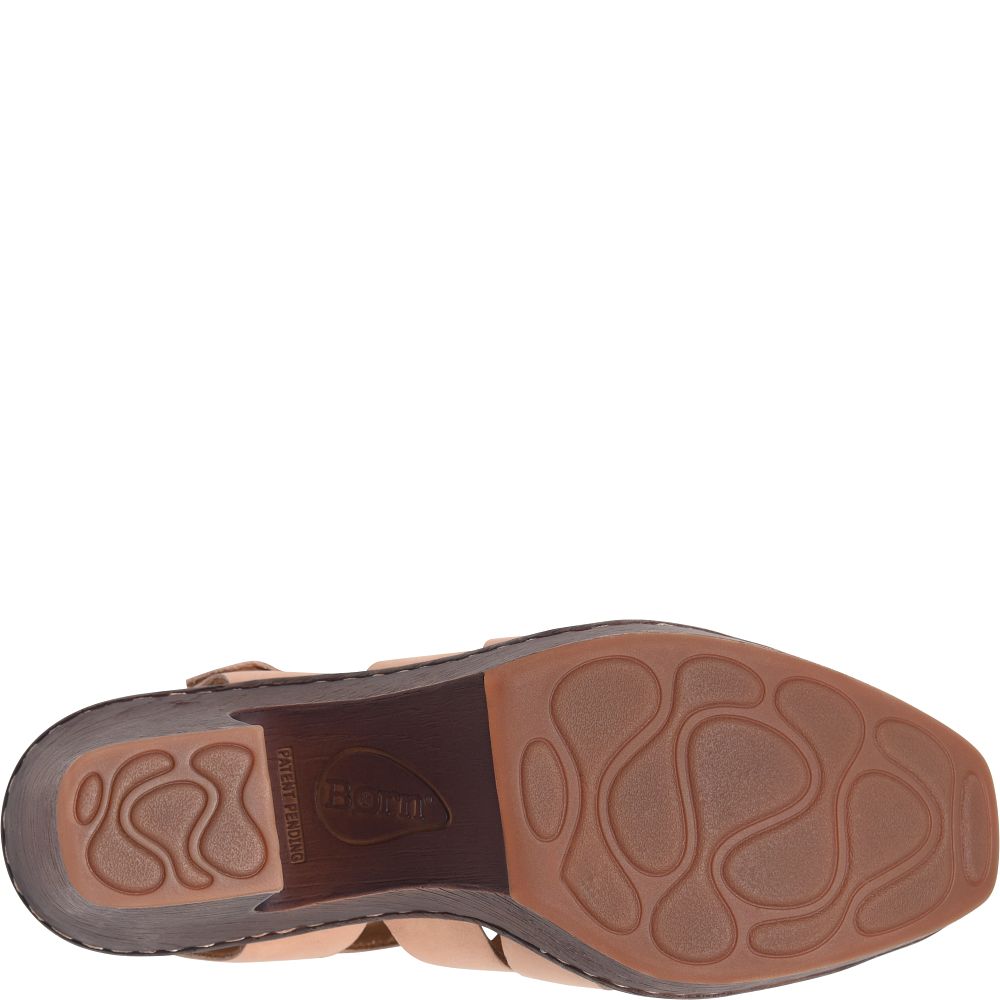 Born Hartley Clogs Natural Peach Product ID-Q0QLMNxw