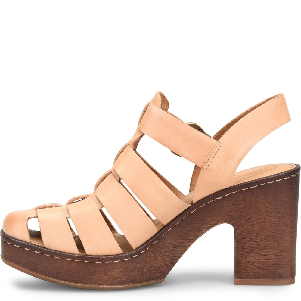 Born Hartley Clogs Natural Peach Product ID-Q0QLMNxw