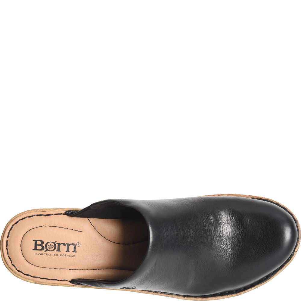 Born Natalie Clogs Black Product ID-R0q9skco