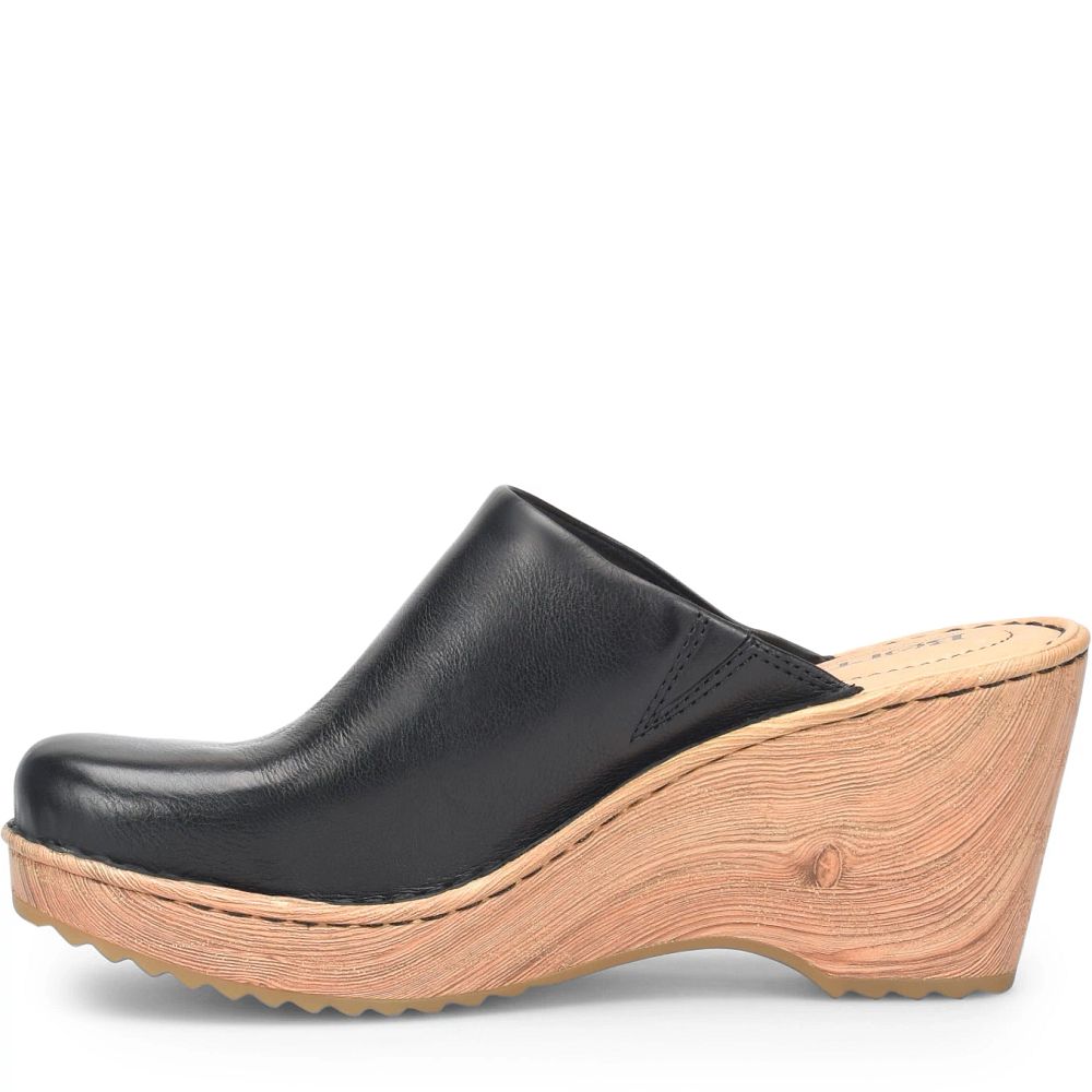 Born Natalie Clogs Black Product ID-R0q9skco