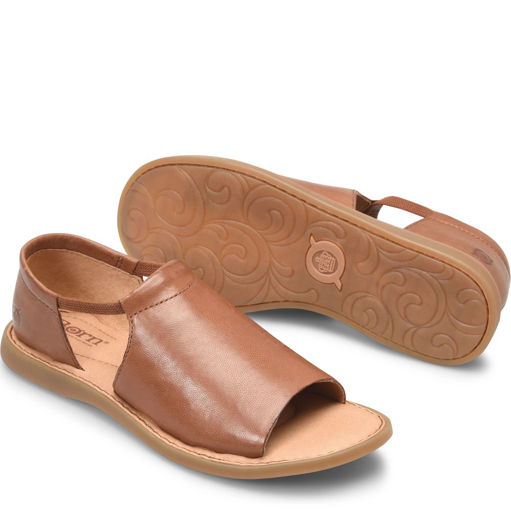 Born Cove Modern Sandals Cuoio Brown Product ID-RRhamSEd
