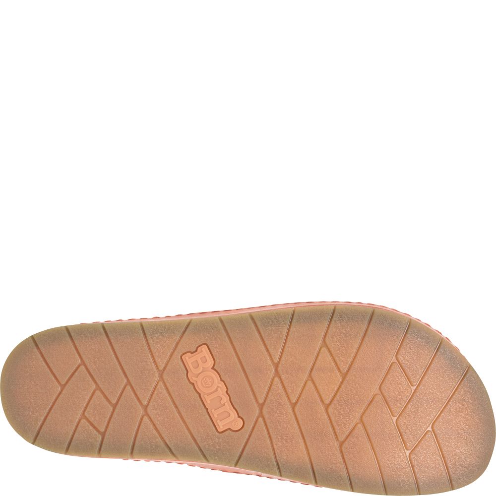 Born Sharr Sandals Orange Papaya Product ID-SteeR8PJ