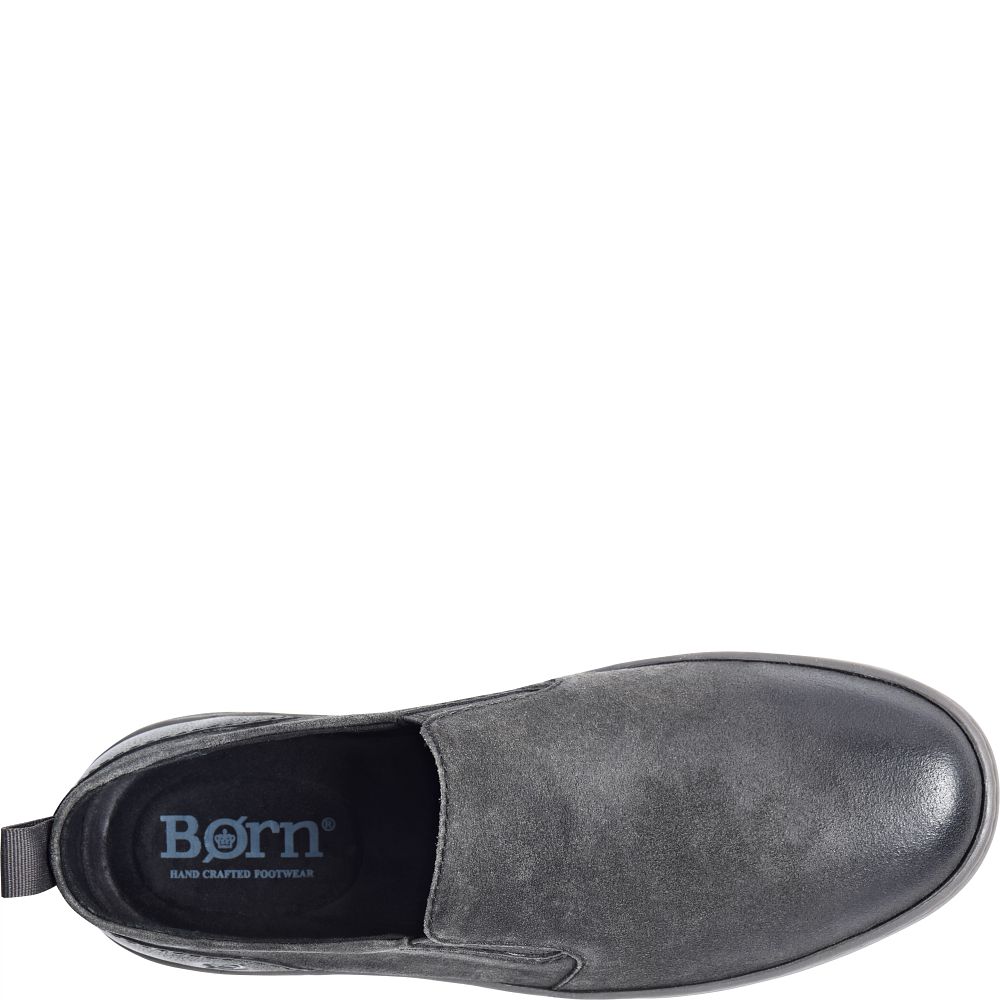 Born Morgan Slip-Ons Dark Carbon Distressed Product ID-Su0D7iaV Born Morgan Slip-Ons Dark Carbon Distressed Product ID-Su0D7iaV