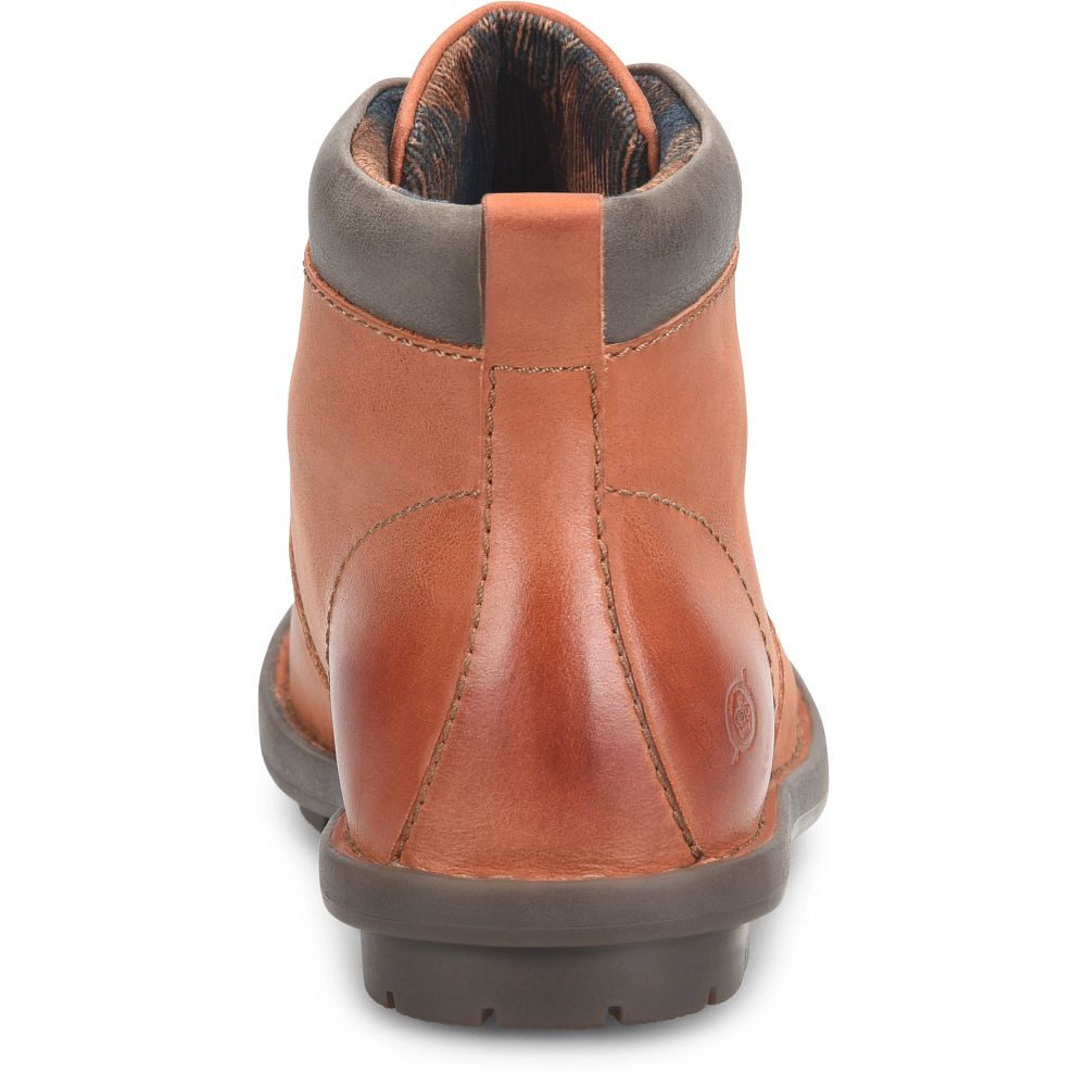 Born Blaine Boots Orange And Grey Product ID-SwVAa5EL
