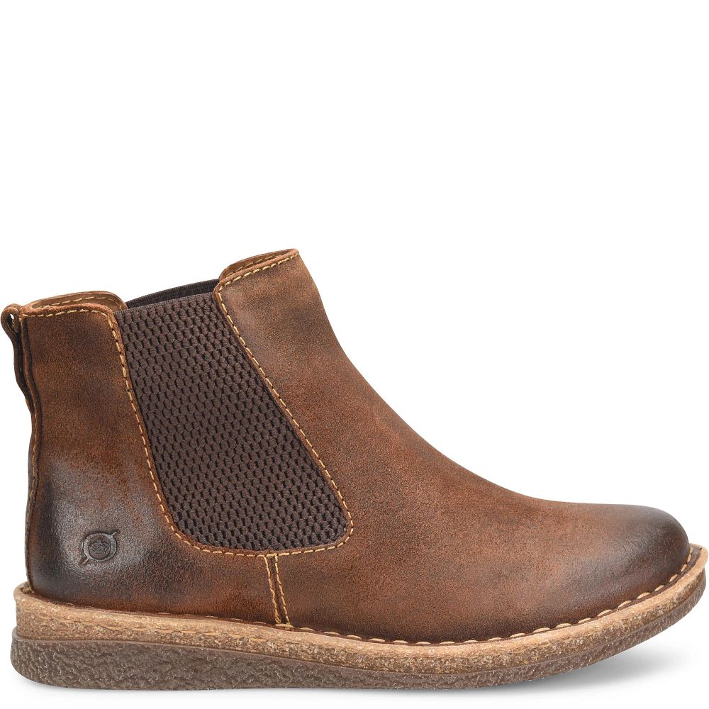 Born Faline Boots Glazed Ginger Distressed Product ID-TRA1UXON